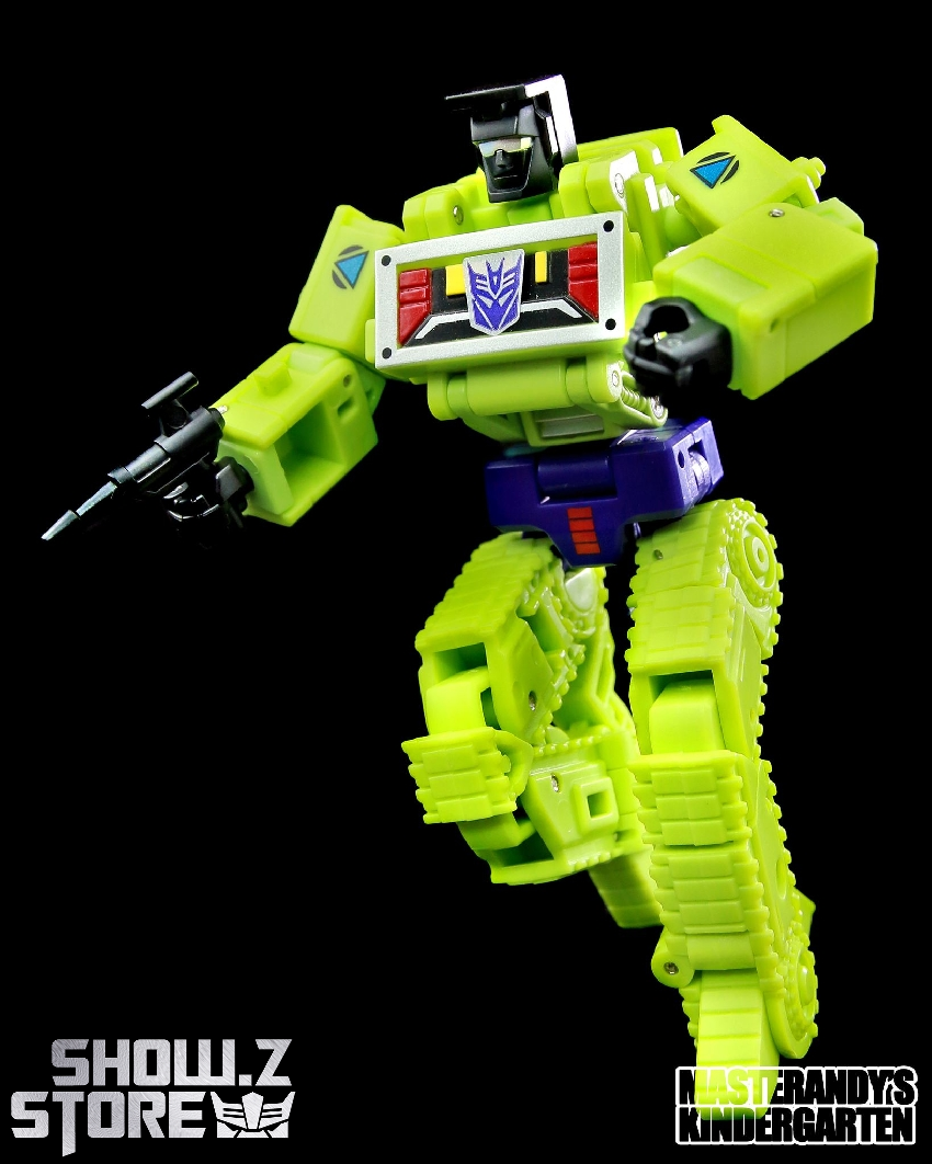 NewAge H34EX Hephaestus Devastator toy yellow lime green robot NewAge H34EX Hephaestus Devastator toy yellow lime green robot