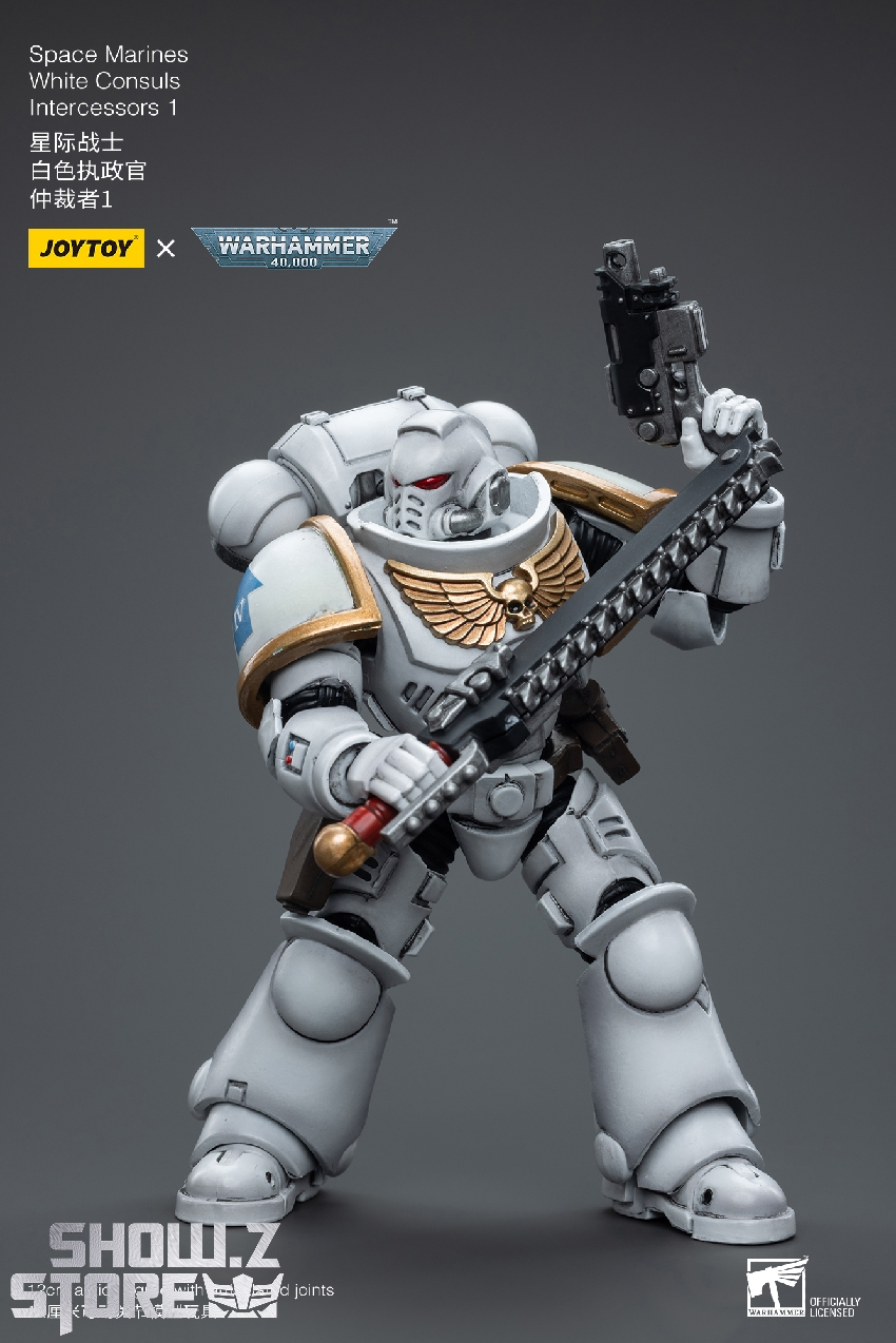 Detailed Space Marine warrior with ornate gold armor and articulated joints Detailed Space Marine warrior with ornate gold armor and articulated joints