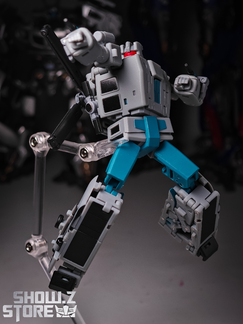 Magic Square Tornado Vortex action pose raised fists display Magic Square Tornado Vortex action pose raised fists display