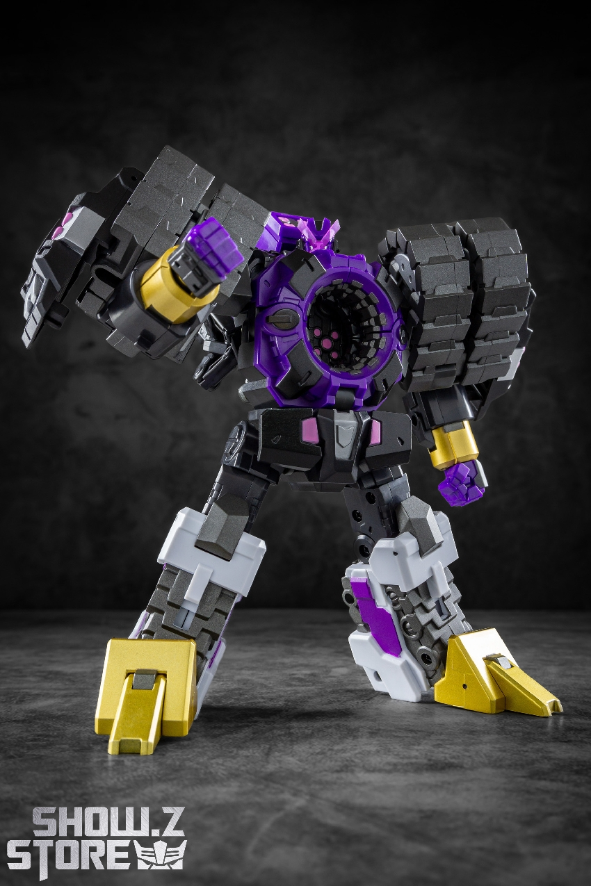 IronFactory Merak Tesarus robot back view transformation parts IronFactory Merak Tesarus robot back view transformation parts