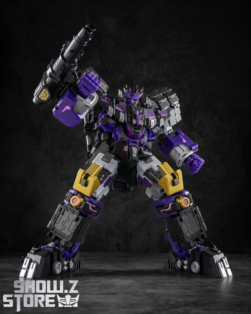 IronFactory Merak Tesarus robot angular front view purple coloring IronFactory Merak Tesarus robot angular front view purple coloring