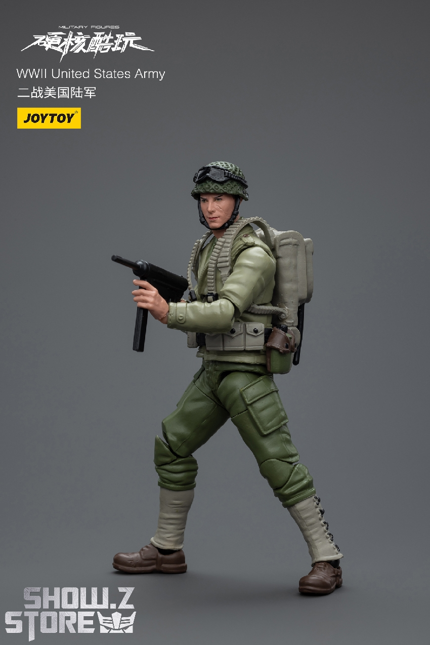 JoyToy 1/18 WWII United States Army soldier in olive drab uniform JoyToy 1/18 WWII United States Army soldier in olive drab uniform