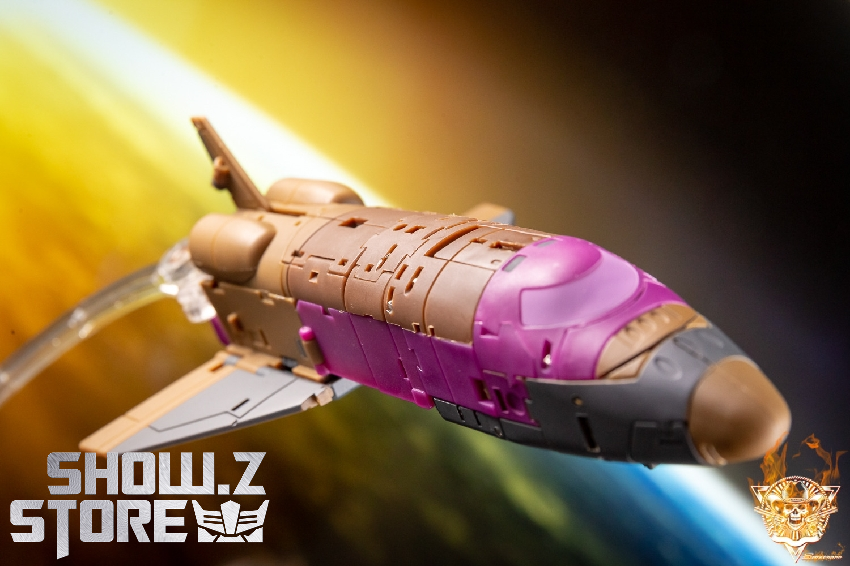 Blastoff IDW version in robot form with explosive action scene and vibrant palette Blastoff IDW version in robot form with explosive action scene and vibrant palette
