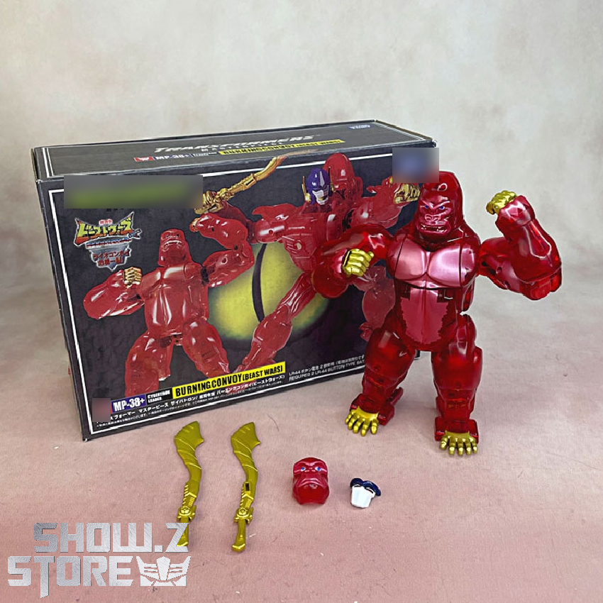 4th Party MP38+ Masterpiece Optimus Primal Supreme Commander red robot warrior 4th Party MP38+ Masterpiece Optimus Primal Supreme Commander red robot warrior