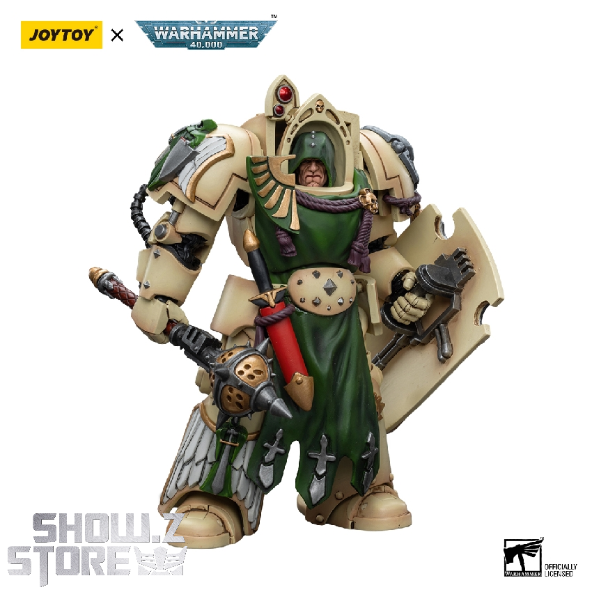 JoyToy Warhammer Dark Angels Deathwing Knight with halberd and ornate armor JoyToy Warhammer Dark Angels Deathwing Knight with halberd and ornate armor