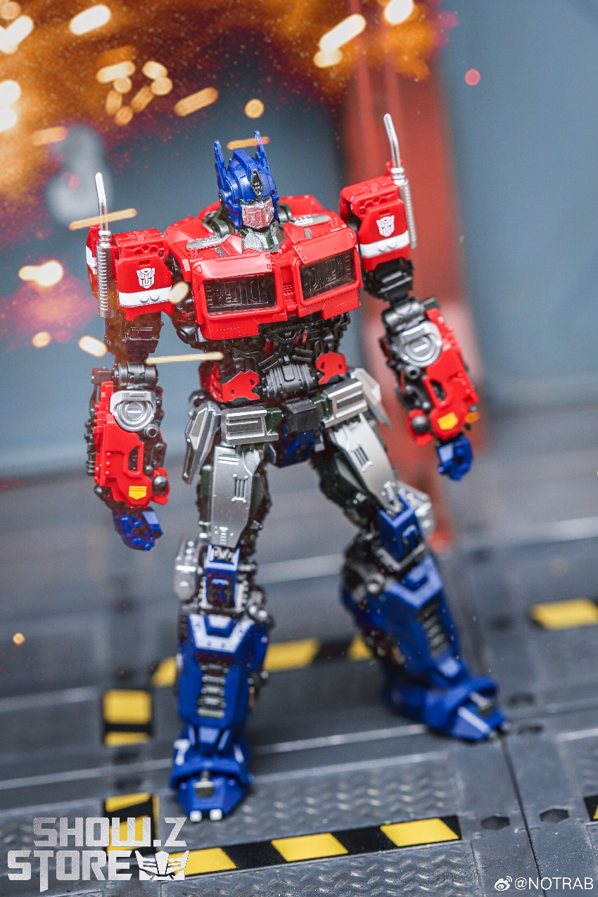 Trumpeter Optimus Prime Bumblebee Starscream robot collection display Trumpeter Optimus Prime Bumblebee Starscream robot collection display
