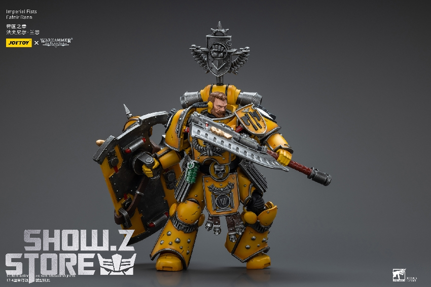JoyToy 1/18 Warhammer Horus Heresy Imperial Fists yellow space marine soldier JoyToy 1/18 Warhammer Horus Heresy Imperial Fists yellow space marine soldier