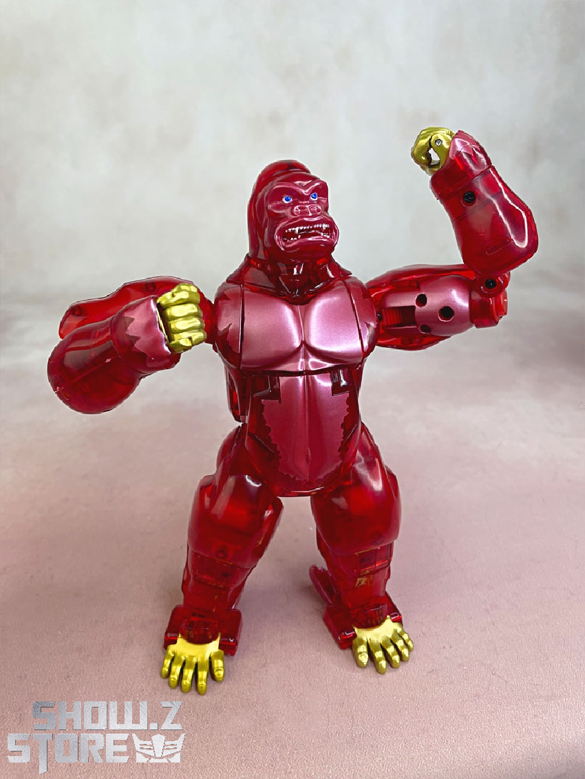 Masterpiece Optimus Primal with large sword and golden armor ornaments Masterpiece Optimus Primal with large sword and golden armor ornaments