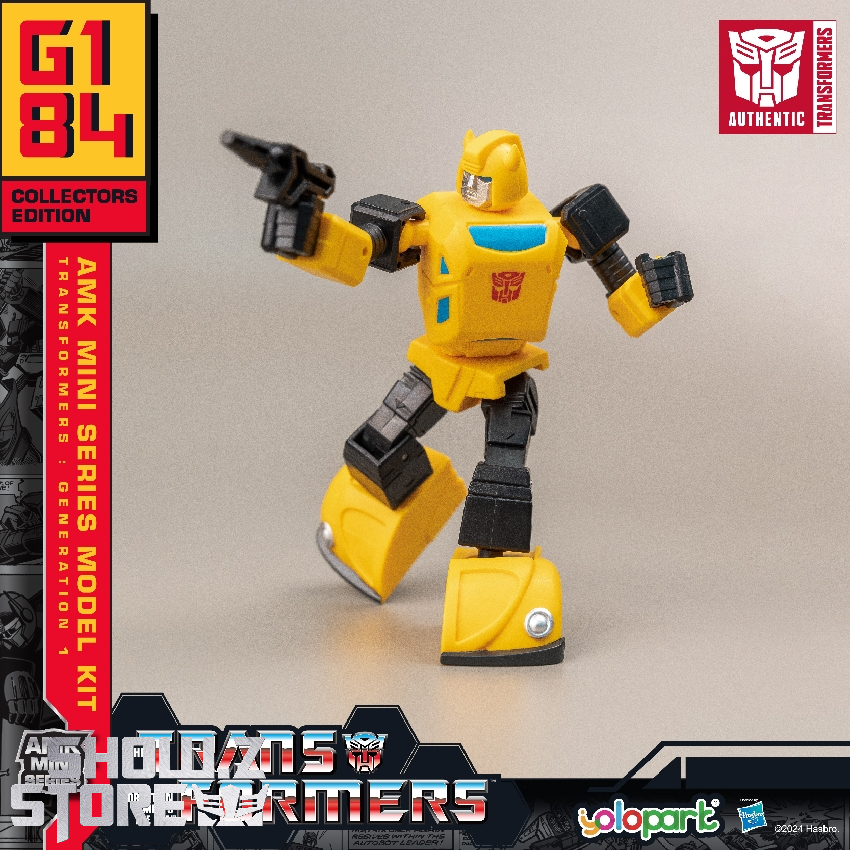AMK Mini Series character from G1 robots collection standing pose figure AMK Mini Series character from G1 robots collection standing pose figure