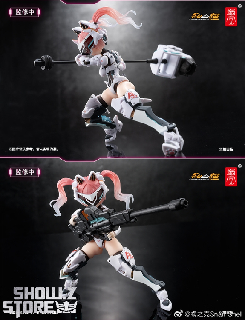 Snail Shell AMBER-02 Ambra mecha girl multiple action poses Snail Shell AMBER-02 Ambra mecha girl multiple action poses