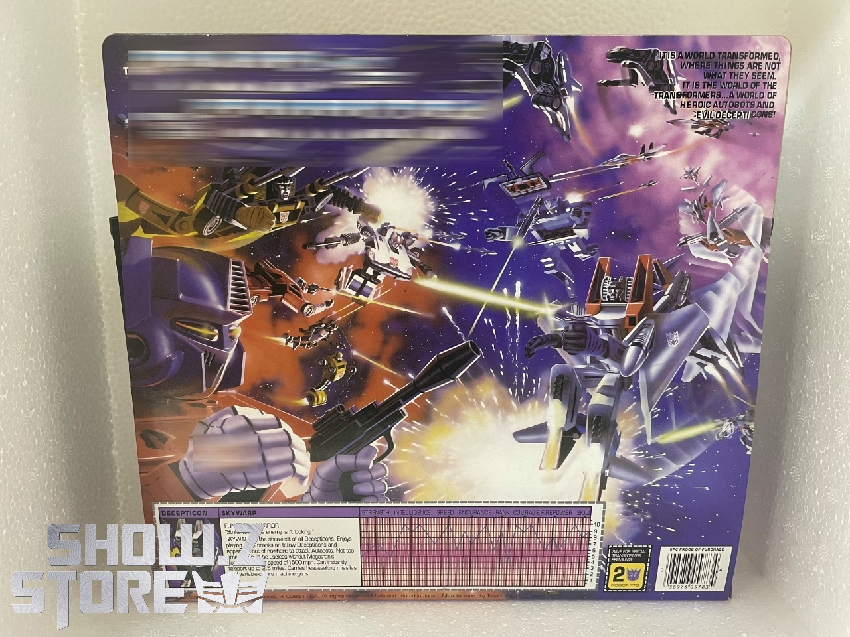 Purple jet aircraft decepticon with accessories included Purple jet aircraft decepticon with accessories included