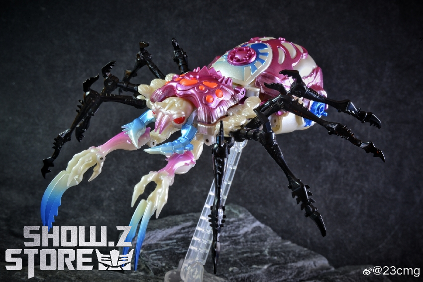 TransArt Blackwidow repaint deluxe action figure with multi-part assembly TransArt Blackwidow repaint deluxe action figure with multi-part assembly