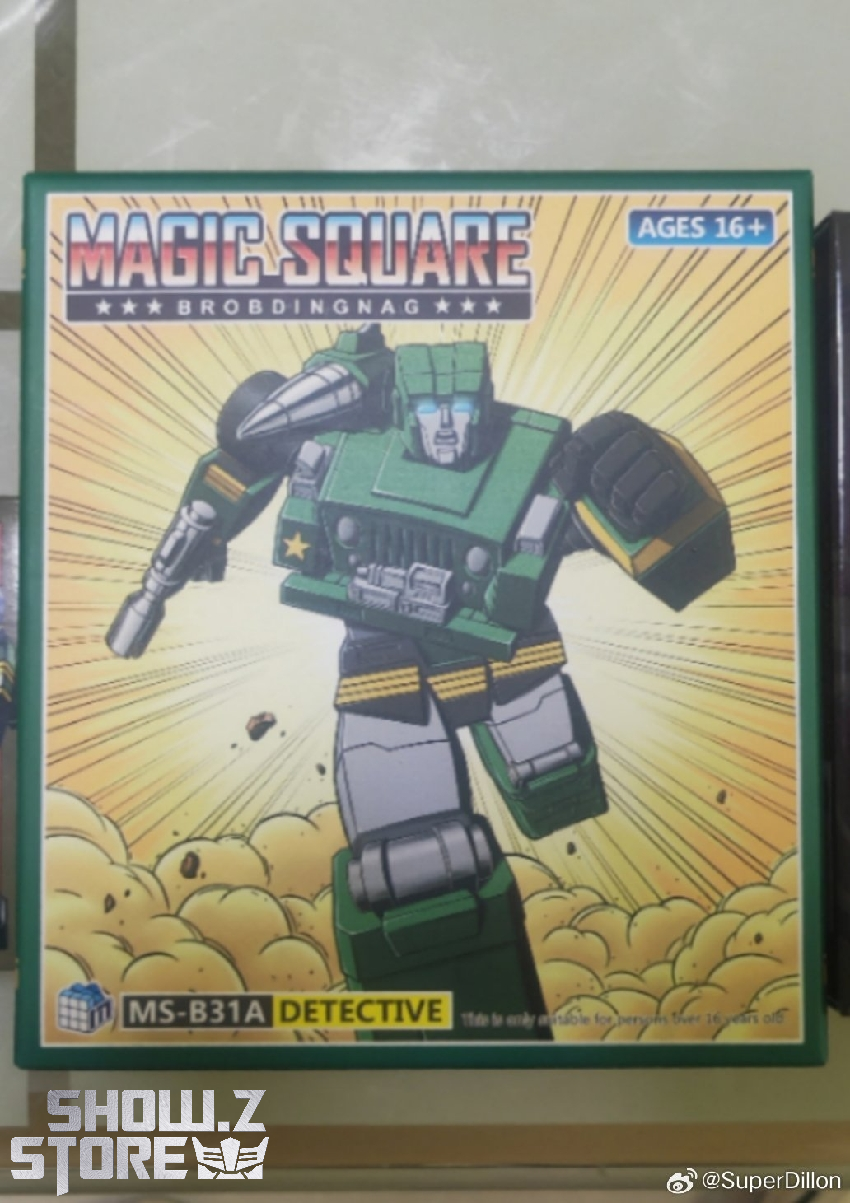 Magic Square Detective Hound green white robot vehicle mode Magic Square Detective Hound green white robot vehicle mode