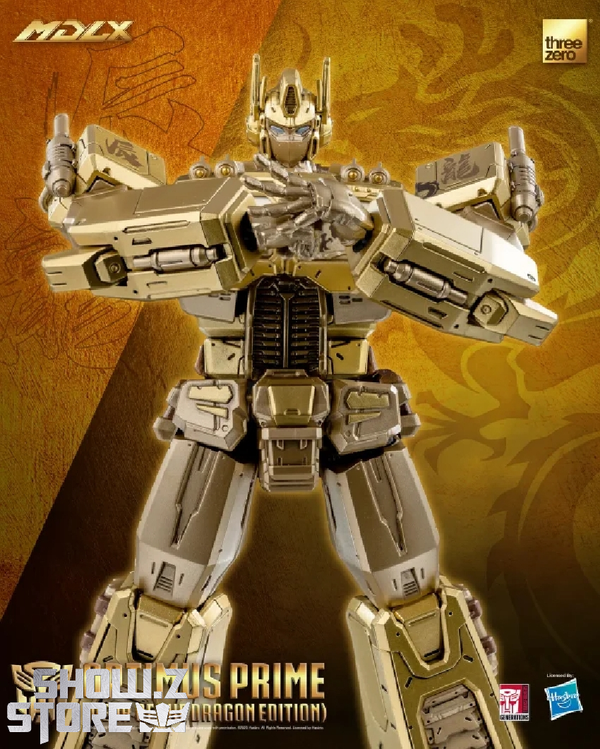 MDLX Optimus Prime standing pose showing transformation robot details MDLX Optimus Prime standing pose showing transformation robot details