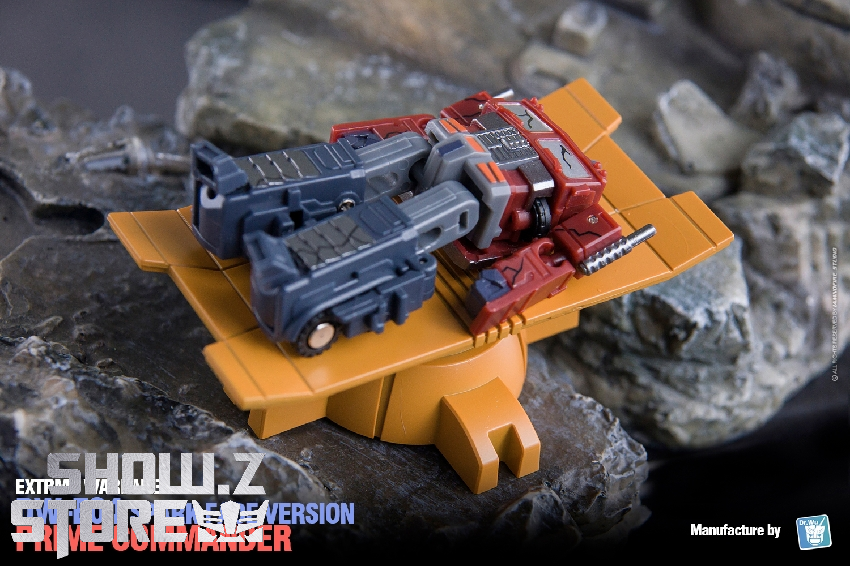 Dr.Wu Optimus Prime figure displaying detailed transformation components Dr.Wu Optimus Prime figure displaying detailed transformation components