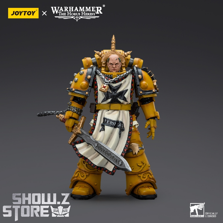 JoyToy Horus Heresy Imperial Fists Space Marine with rifle weapon JoyToy Horus Heresy Imperial Fists Space Marine with rifle weapon