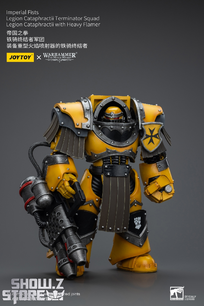 Warhammer 40K Imperial Fists collectible figure with weapons Warhammer 40K Imperial Fists collectible figure with weapons