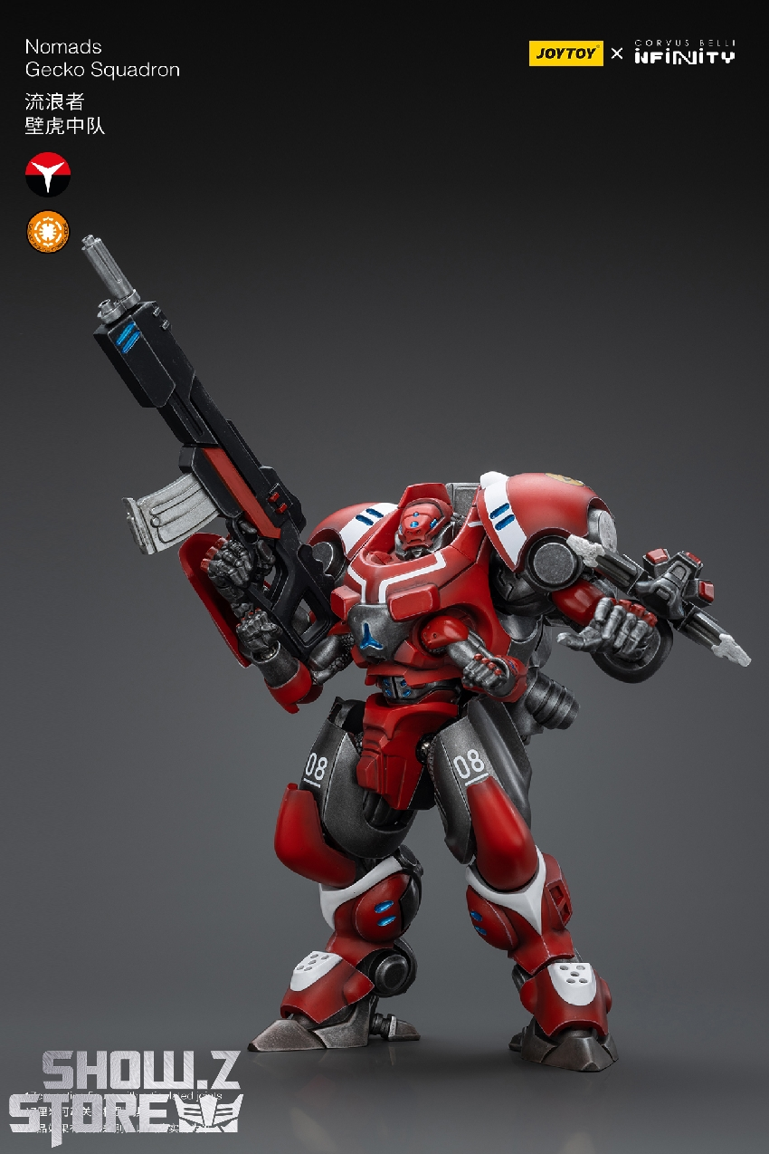 JoyToy Gecko Squadron Infinity faction collectible poseable drone JoyToy Gecko Squadron Infinity faction collectible poseable drone