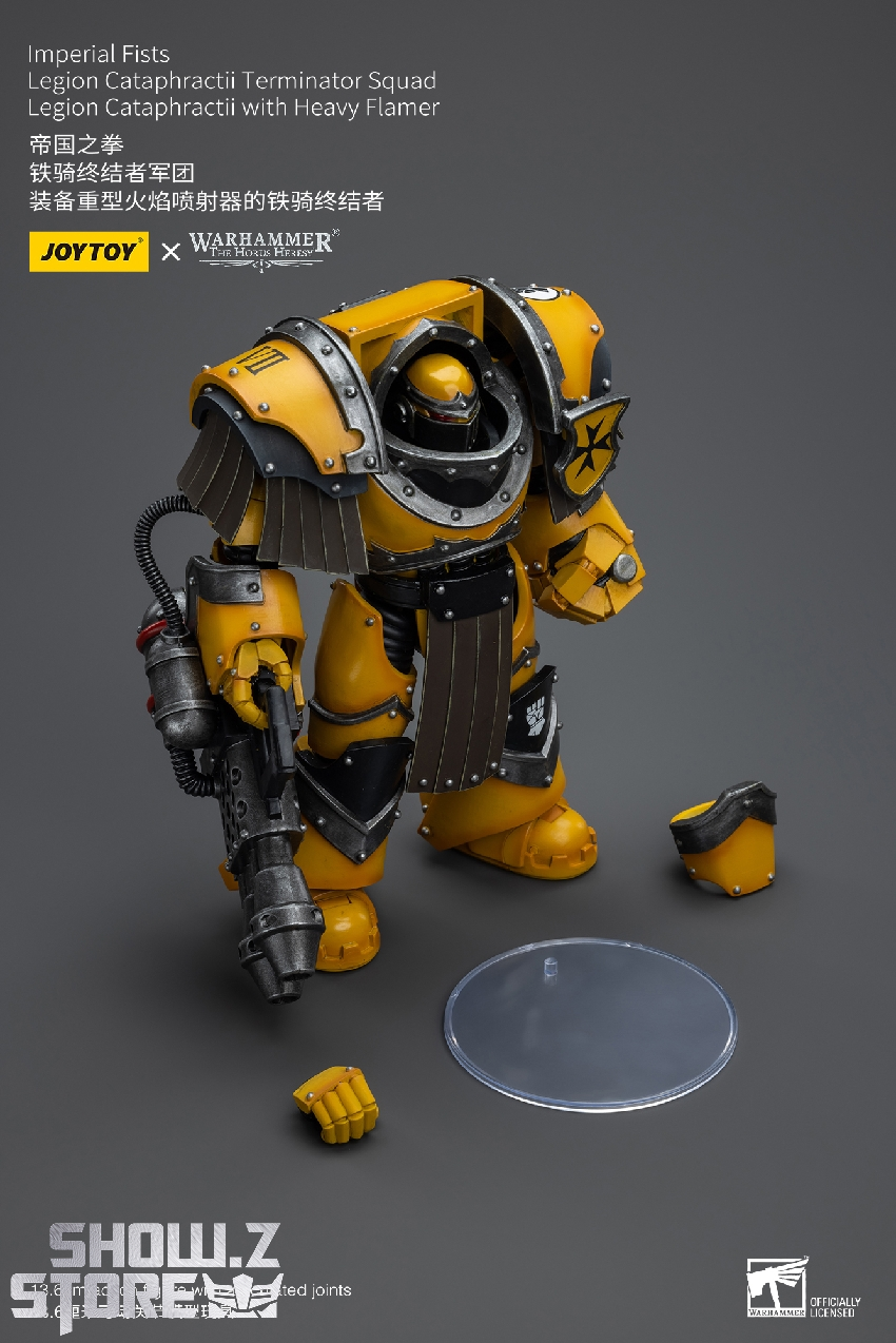 JoyToy Horus Heresy Imperial Fists soldier with tactical gear JoyToy Horus Heresy Imperial Fists soldier with tactical gear