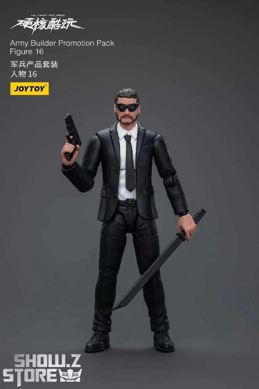 JoyToy Coldplay Army Builder figure with dual pistols ready pose JoyToy Coldplay Army Builder figure with dual pistols ready pose