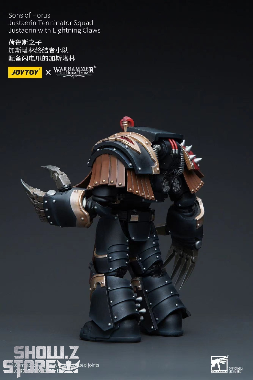 Sons of Horus robot warrior with detailed armor plating and accessories Sons of Horus robot warrior with detailed armor plating and accessories