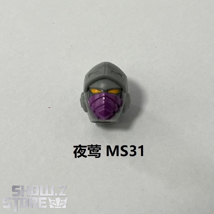 Dr.Wu MS31 Night Nightbird purple replacement head with visor Dr.Wu MS31 Night Nightbird purple replacement head with visor