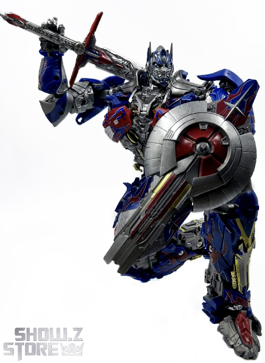 AlienAttack King of Kavaliers Optimus Prime blue truck robot mode AlienAttack King of Kavaliers Optimus Prime blue truck robot mode