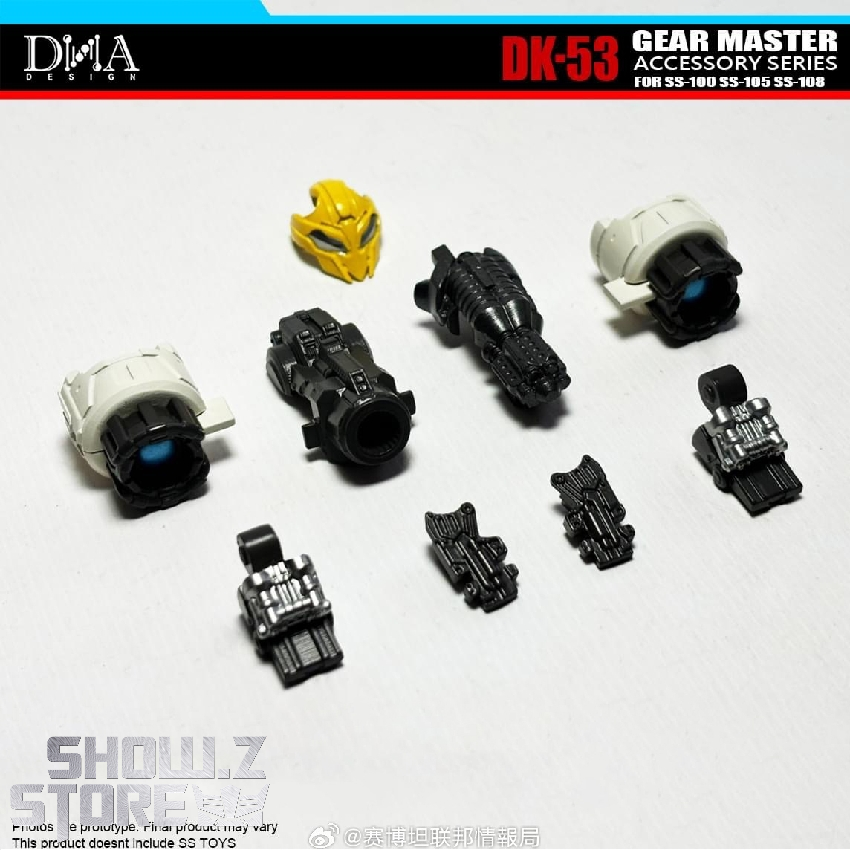 DNA Design DK-53 upgrade kits for Bumblebee transformation featuring parts DNA Design DK-53 upgrade kits for Bumblebee transformation featuring parts