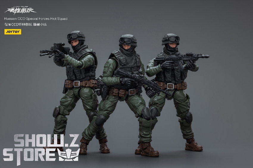 JoyToy 1/18 Russian CCO Special Forces soldier in tactical camouflage combat gear JoyToy 1/18 Russian CCO Special Forces soldier in tactical camouflage combat gear