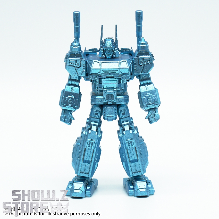 Blue robot back view showing leg and arm joint articulation Blue robot back view showing leg and arm joint articulation