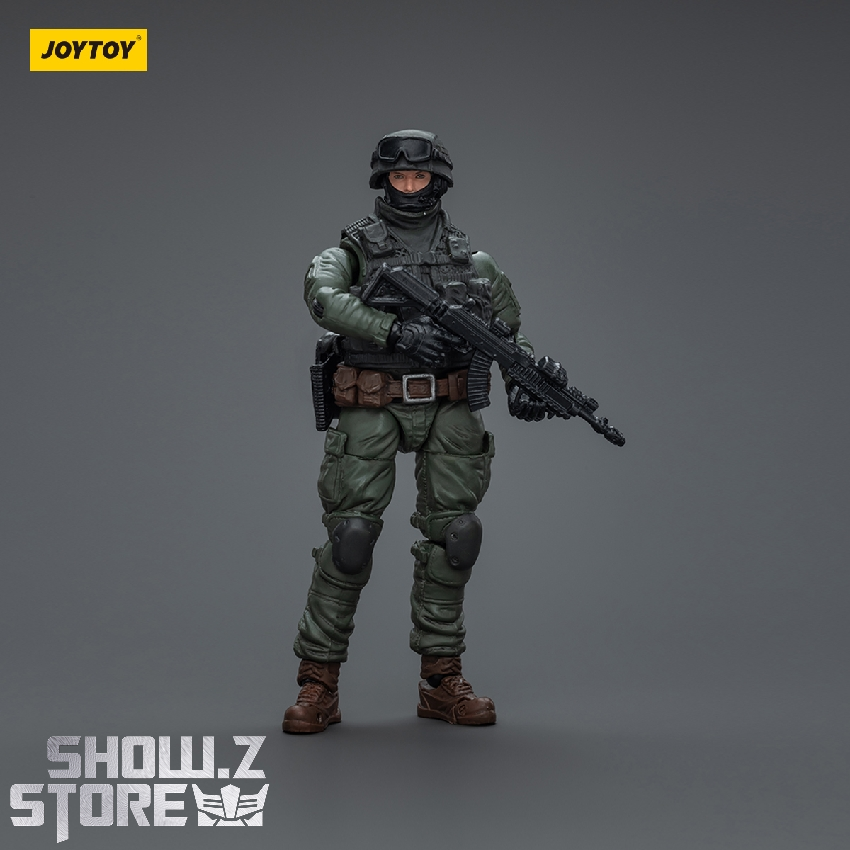 Special forces action figure showing detailed uniform and equipment configuration Special forces action figure showing detailed uniform and equipment configuration