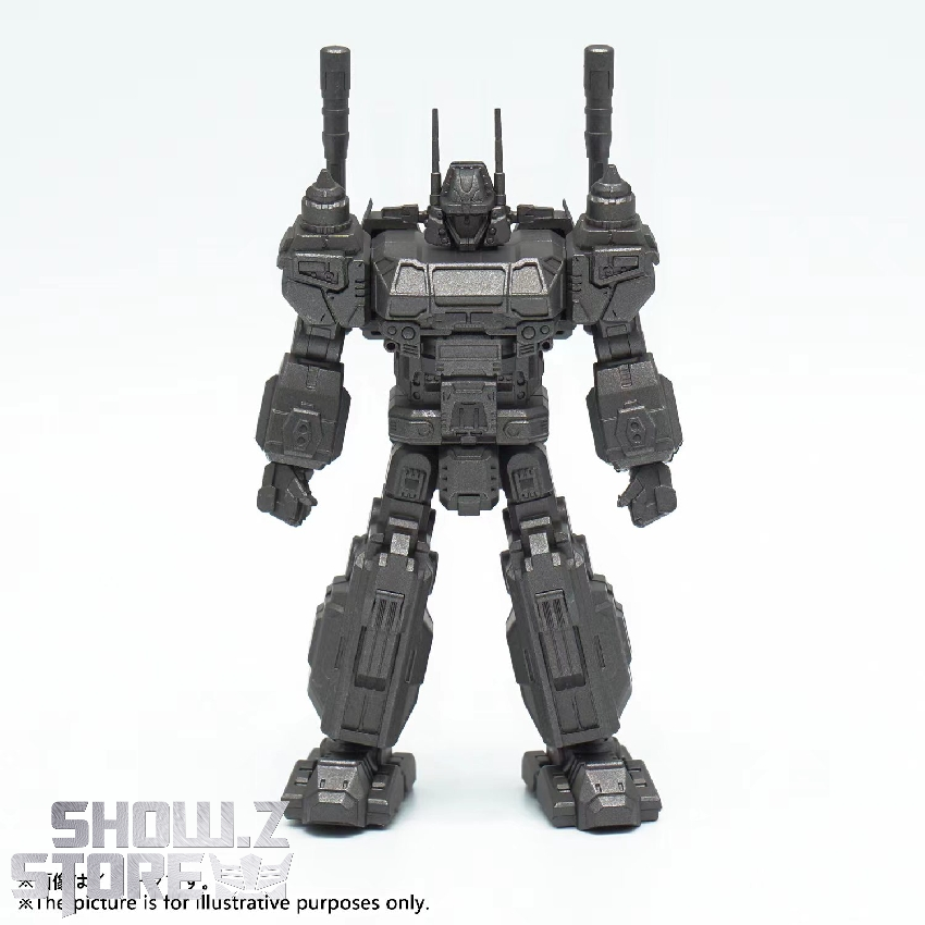 Gray compact robot with antenna structures and articulated limbs Gray compact robot with antenna structures and articulated limbs