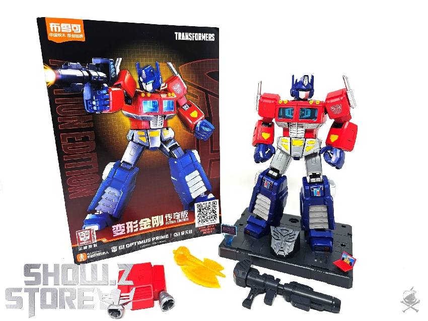 Pre-assembled Yolopark Optimus Prime with box packaging and accessories Pre-assembled Yolopark Optimus Prime with box packaging and accessories