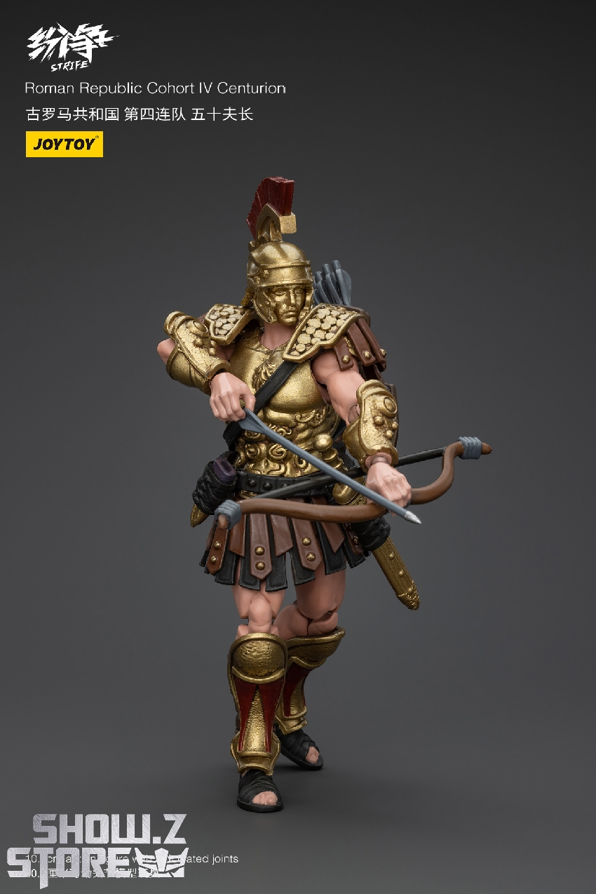 Roman Republic Cohort IV golden armored centurion JoyToy Strife Roman Republic Cohort IV golden armored centurion JoyToy Strife