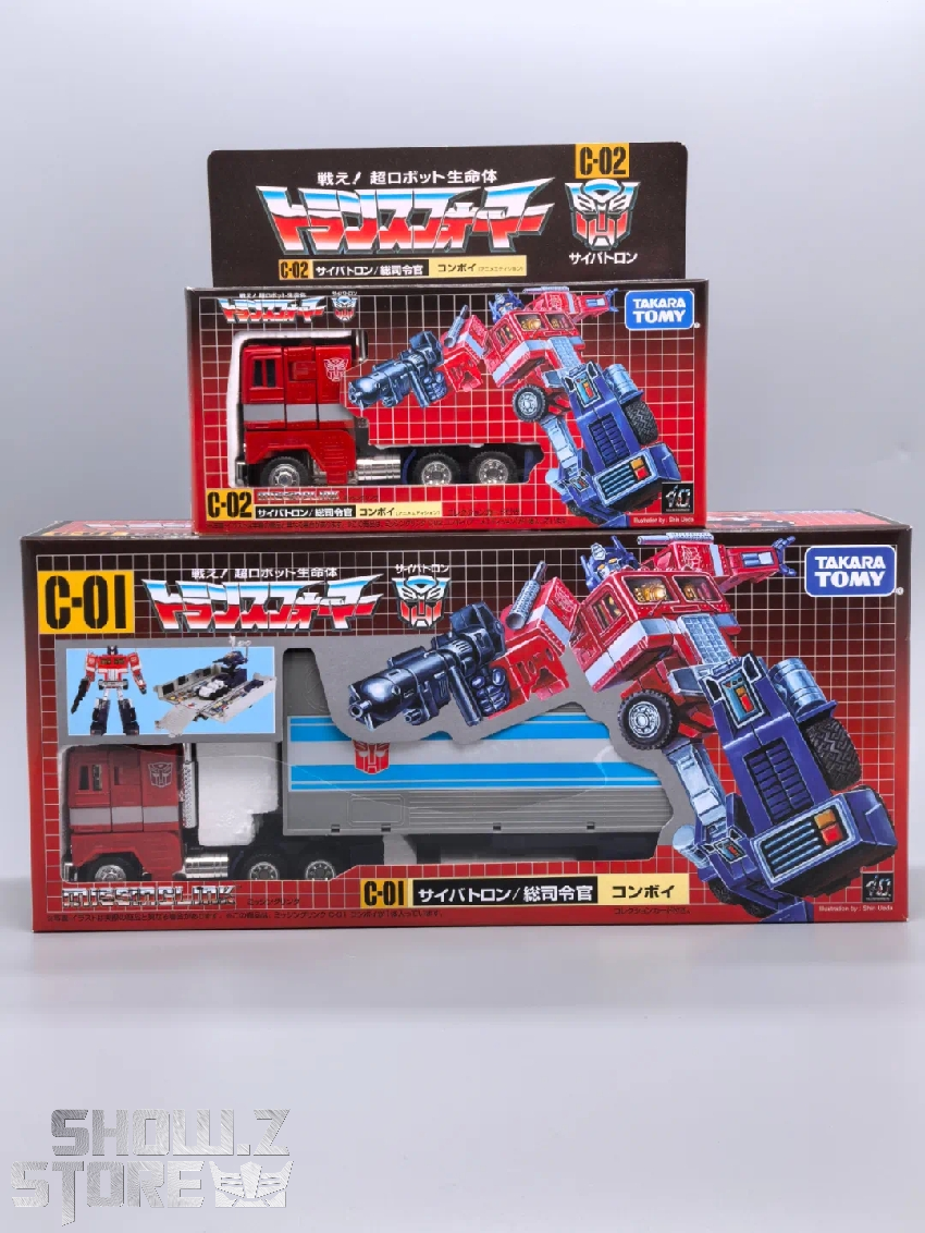 Takara Tomy Missing Link C-01 Optimus Prime toy version in original packaging Takara Tomy Missing Link C-01 Optimus Prime toy version in original packaging