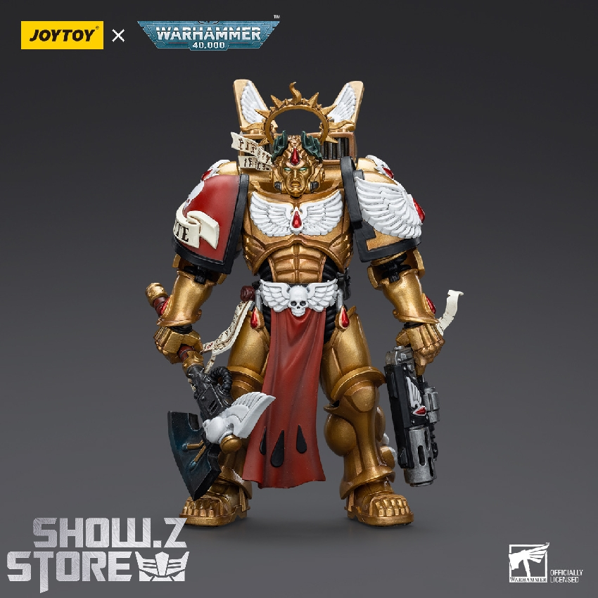 JoyToy Warhammer 40K Blood Angels Captain 1/18 articulated figure gold armor JoyToy Warhammer 40K Blood Angels Captain 1/18 articulated figure gold armor