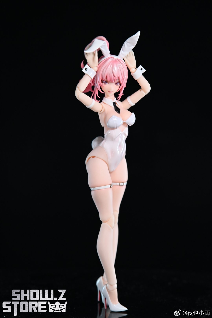 Figure shown in dynamic jumping pose with movement and action stance Figure shown in dynamic jumping pose with movement and action stance