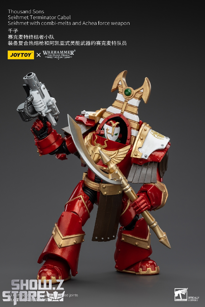 JoyToy Thousand Sons figure with articulated joints and accessories JoyToy Thousand Sons figure with articulated joints and accessories