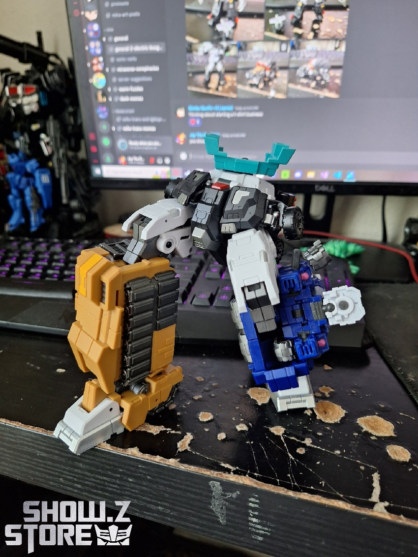 Megatron Reformatted robot with truck form and detailed mechanical components Megatron Reformatted robot with truck form and detailed mechanical components