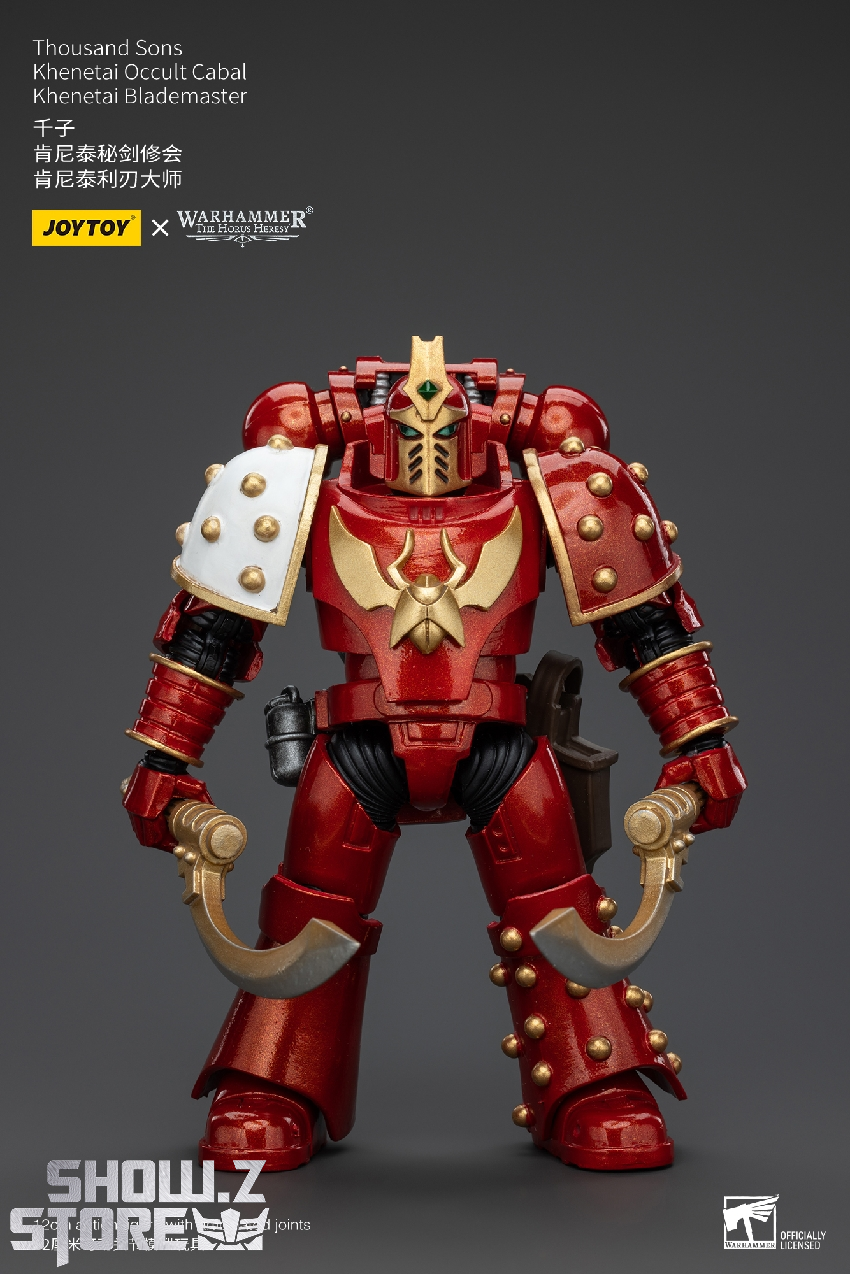 Warrior displaying dual weapons and elaborate ornamental armor detail throughout Warrior displaying dual weapons and elaborate ornamental armor detail throughout