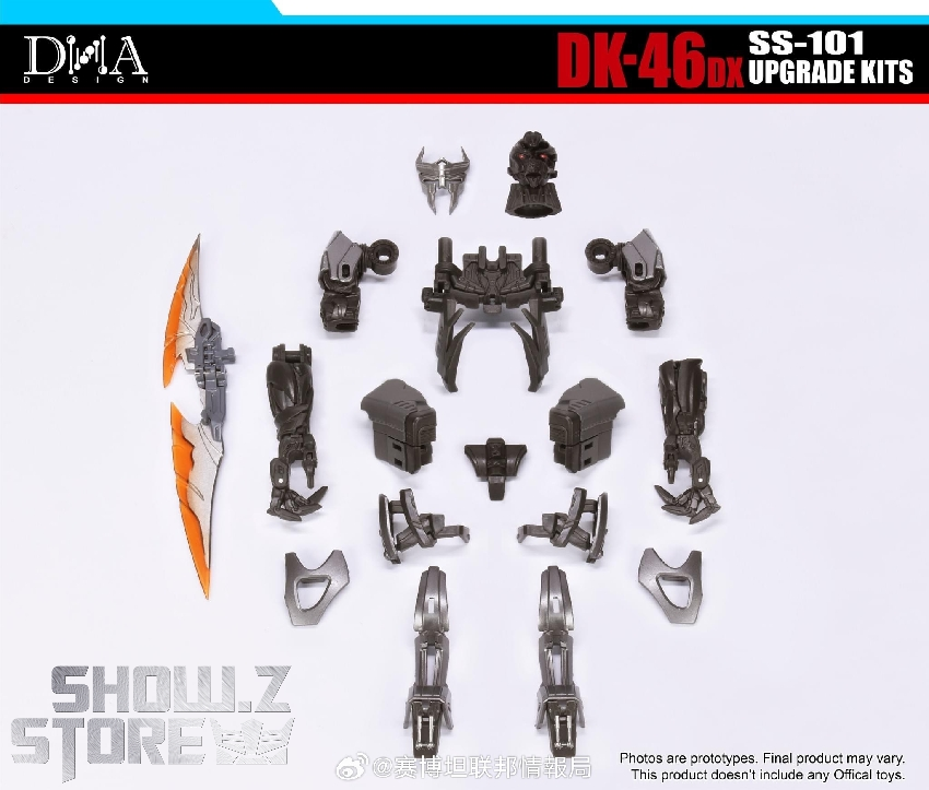 DNA Design DK-46DX upgrade kits for SS-101 Scourge black parts DNA Design DK-46DX upgrade kits for SS-101 Scourge black parts