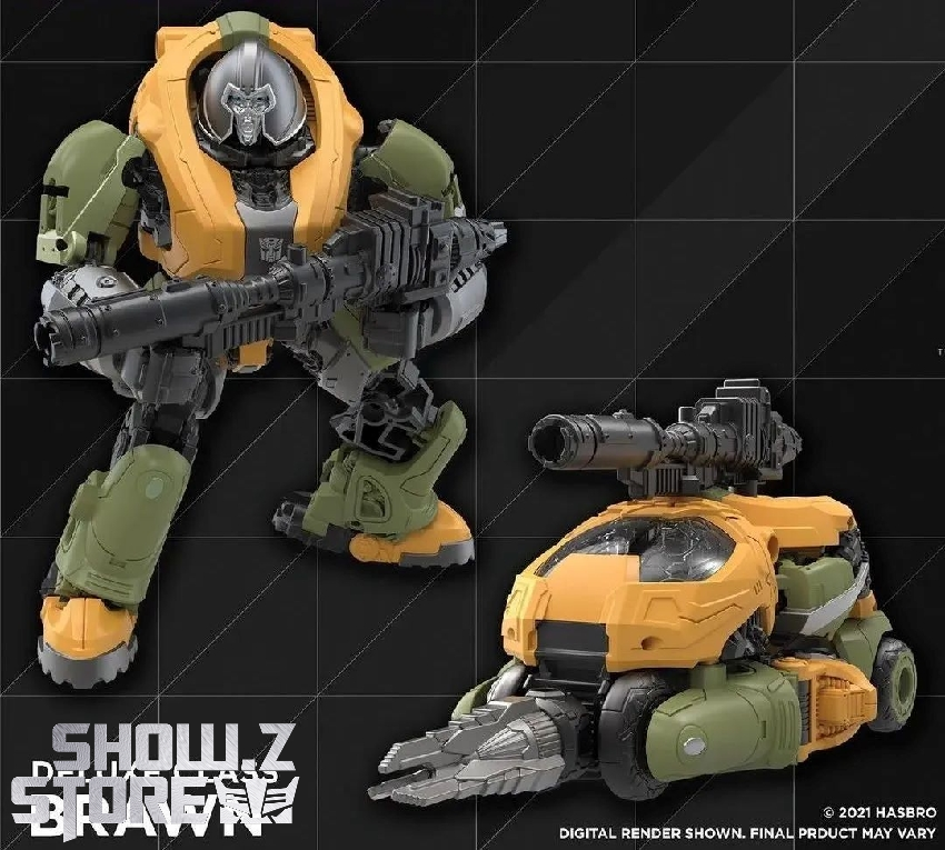 Yellow and black heavy combat robot with detailed armor plating Yellow and black heavy combat robot with detailed armor plating