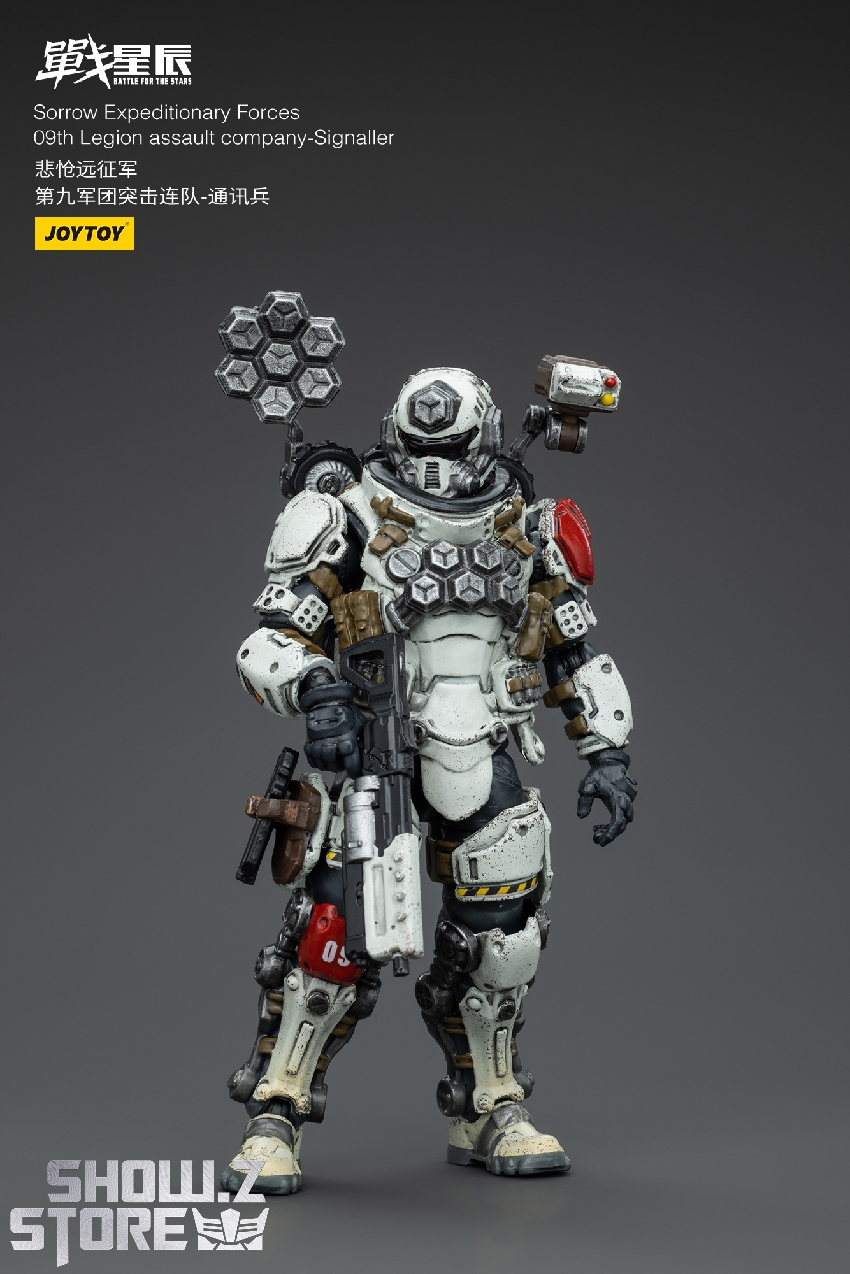 JoyToy Sorrow armored soldier figure dynamic action pose with full gear detail JoyToy Sorrow armored soldier figure dynamic action pose with full gear detail
