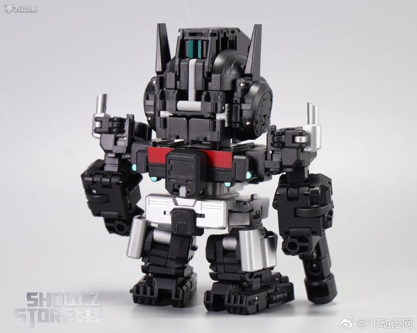 Robot mode standing pose with articulated limbs iconic Optimus Prime design Robot mode standing pose with articulated limbs iconic Optimus Prime design