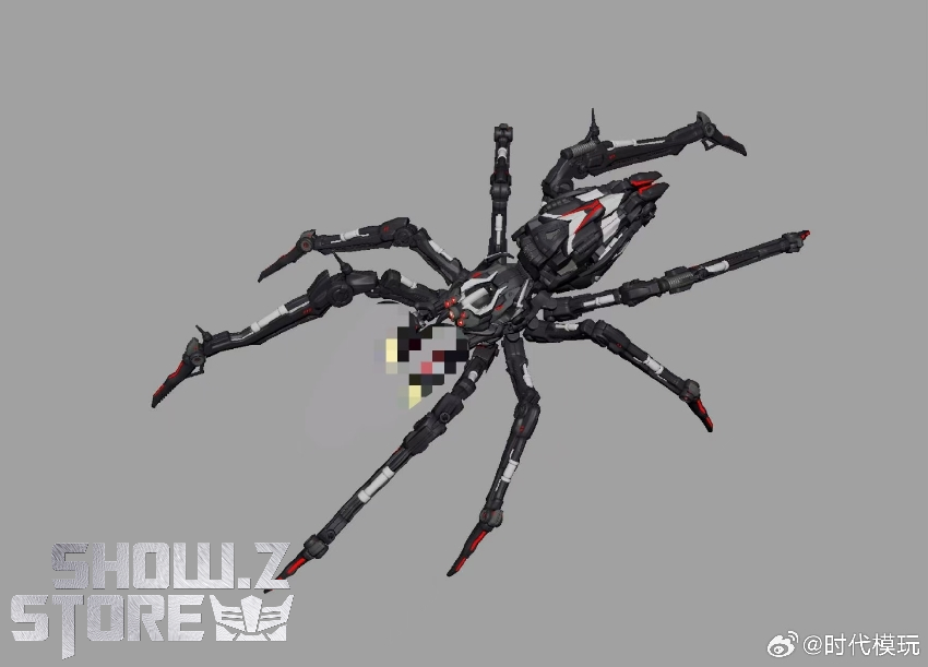 Spider-themed aircraft with articulated limbs and tactical design elements Spider-themed aircraft with articulated limbs and tactical design elements