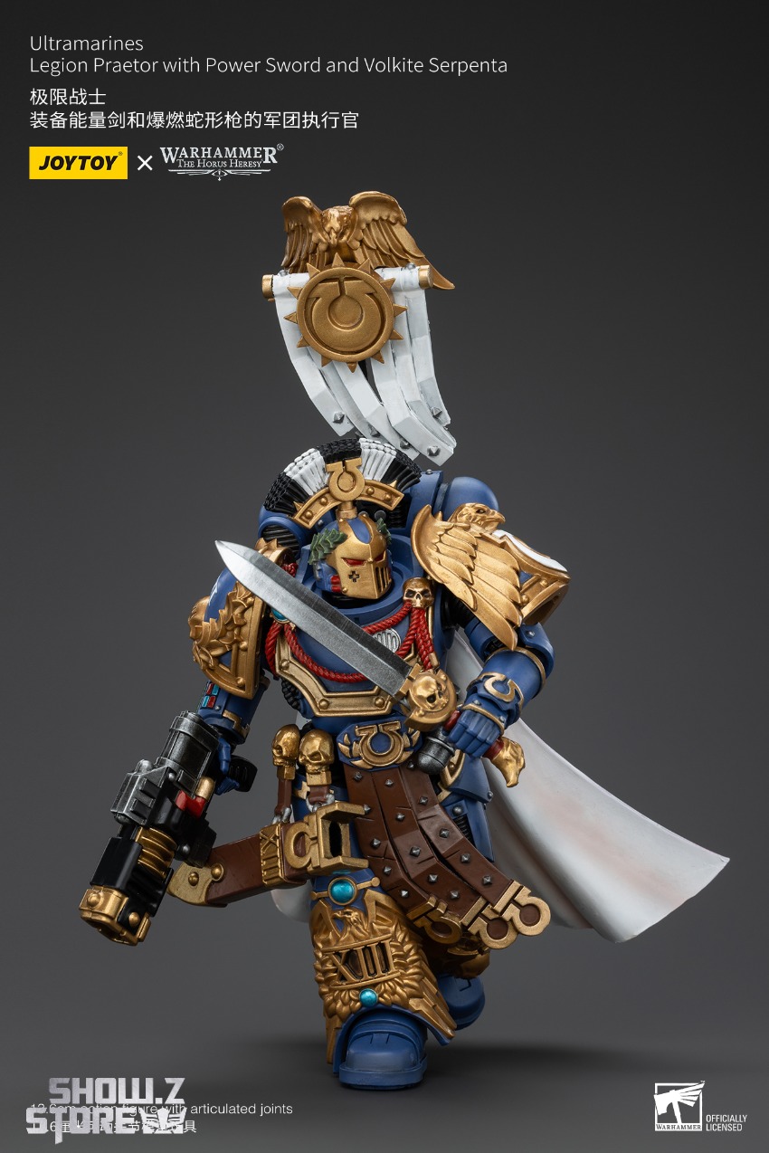 JoyToy detailed high-ranking warrior golden eagle helm white fabric cape JoyToy detailed high-ranking warrior golden eagle helm white fabric cape