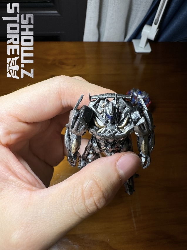 Intricate 3D printed Jazz miniature showing fine detail work Intricate 3D printed Jazz miniature showing fine detail work