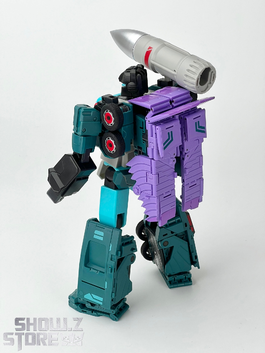 FansHobby Doubledealer Purple Wings white gray robot fighter armed FansHobby Doubledealer Purple Wings white gray robot fighter armed