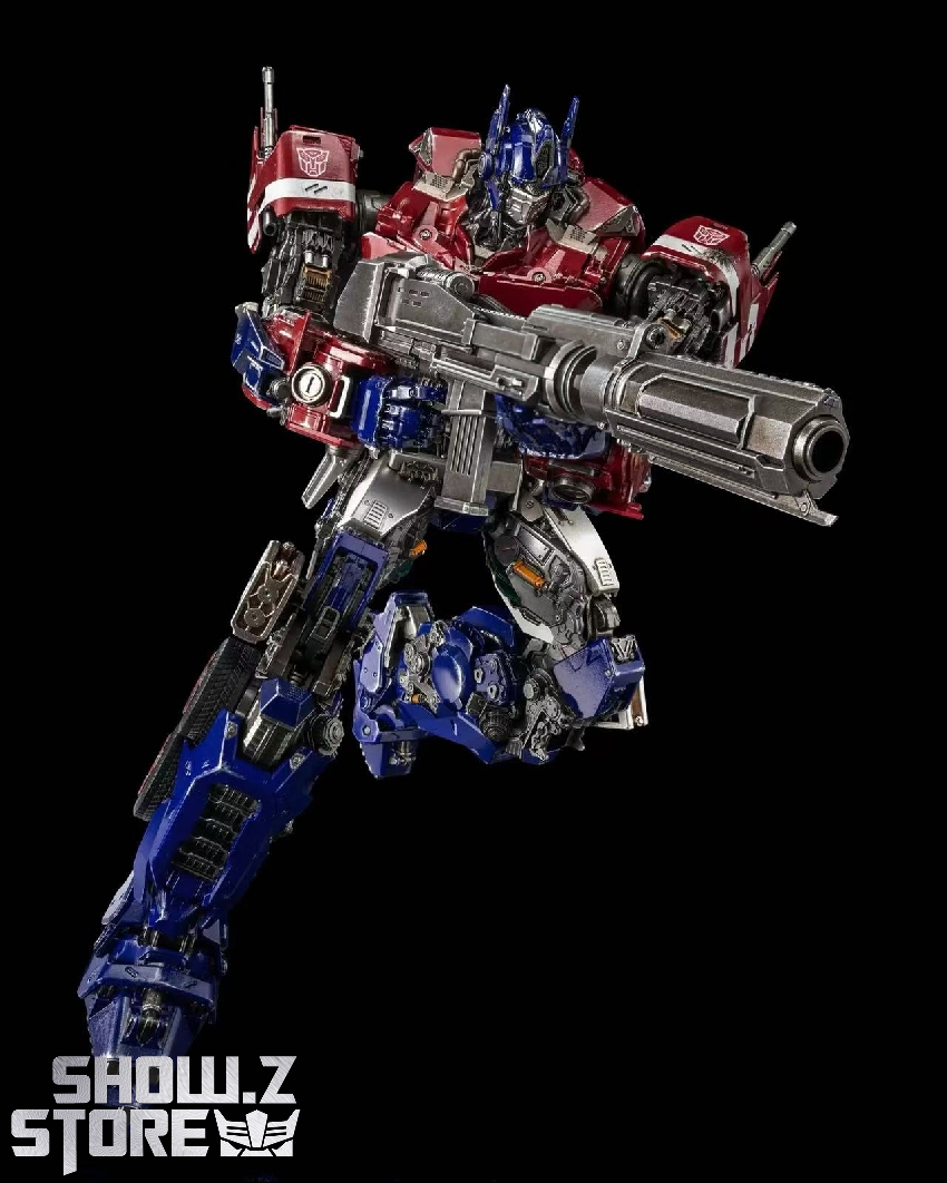 Threezero Transformers premium Optimus Prime figure with accessories Threezero Transformers premium Optimus Prime figure with accessories