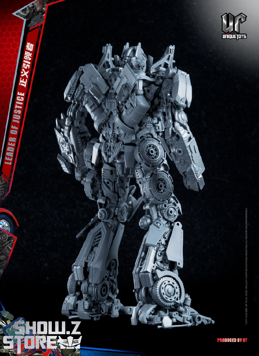 Optimus Prime robot showing transformation detailed mechanical joints armor Optimus Prime robot showing transformation detailed mechanical joints armor